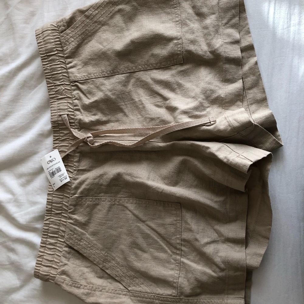 Khaki shorts
